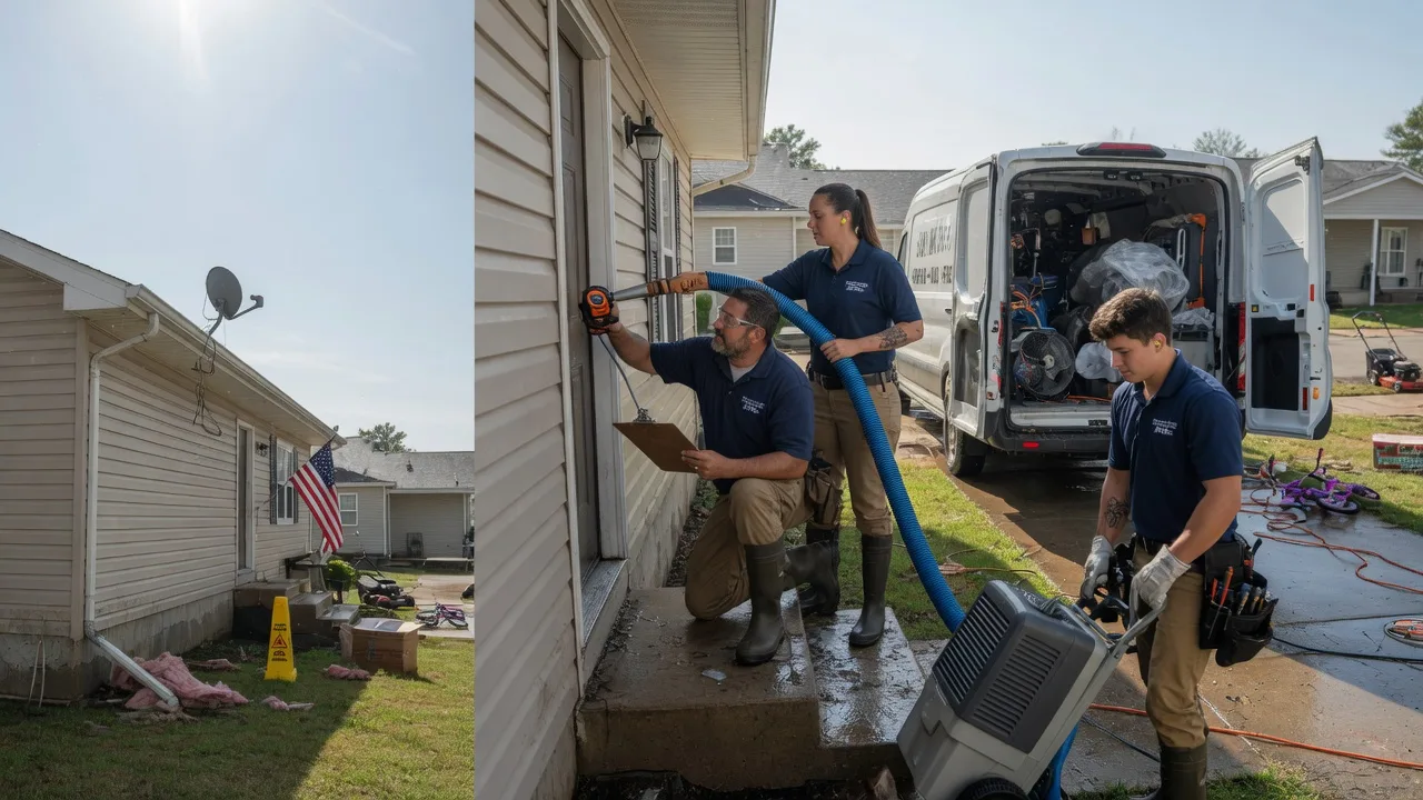 Ceiling Water Damage Restoration in Zoar, OH near me